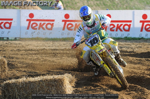 2009-10-03 Franciacorta - Motocross delle Nazioni 0185 Free practice MX1 - Chad Reed - Suzuki 450 AUS